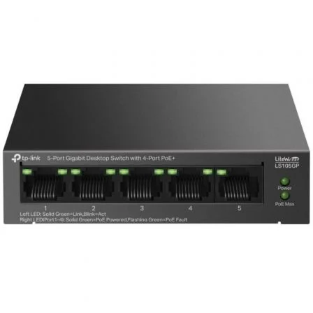 ACCESORIO ORDENADOR TP-LINK LS105GP SWITCH 5PUER